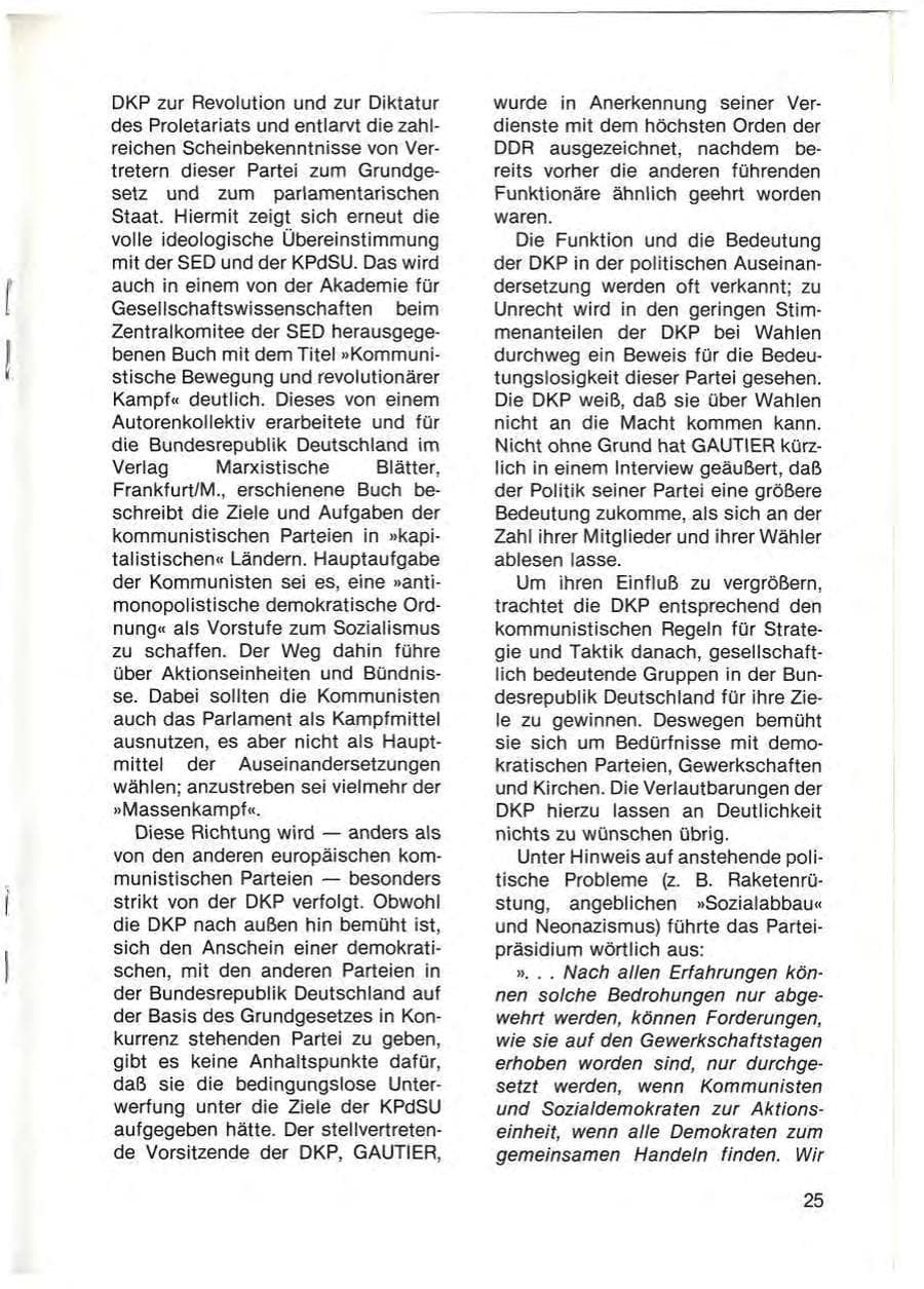 Seite 27 des Verfassungsschutzbericht 1980 Schleswig-Holstein