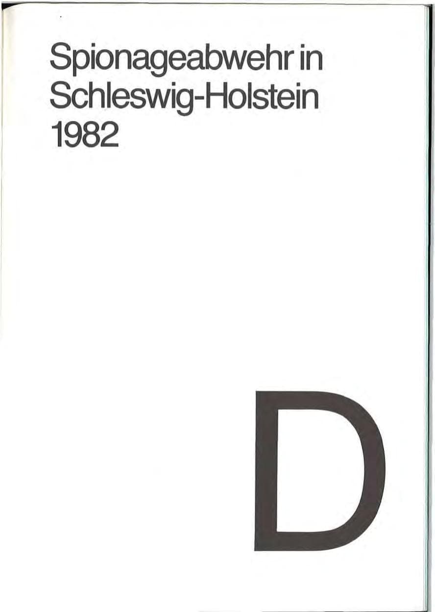 Seite 49 des Verfassungsschutzbericht 1982 Schleswig-Holstein