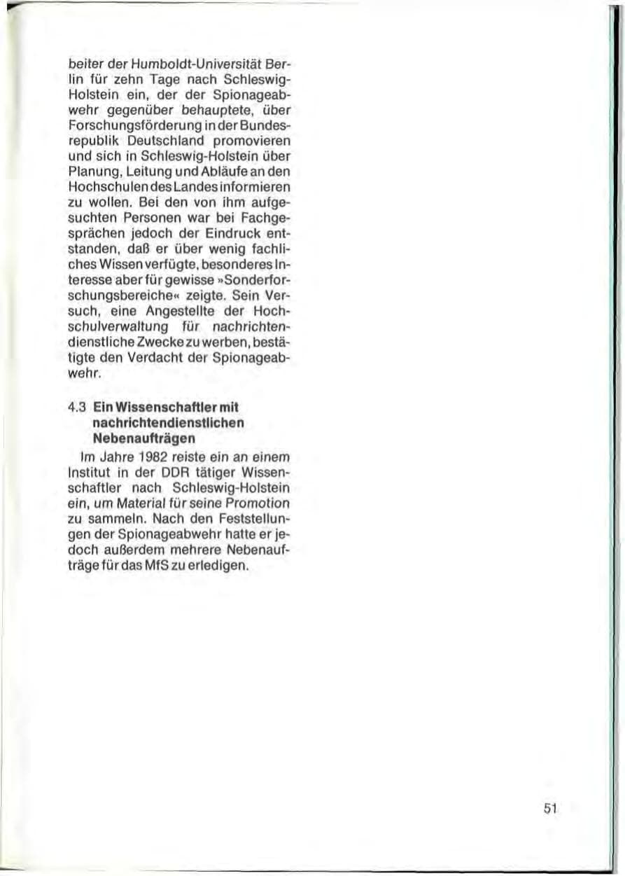 Seite 53 des Verfassungsschutzbericht 1982 Schleswig-Holstein