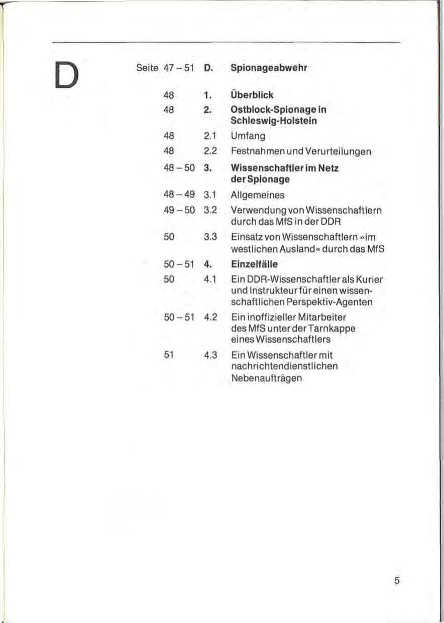 Seite 7 des Verfassungsschutzbericht 1982 Schleswig-Holstein