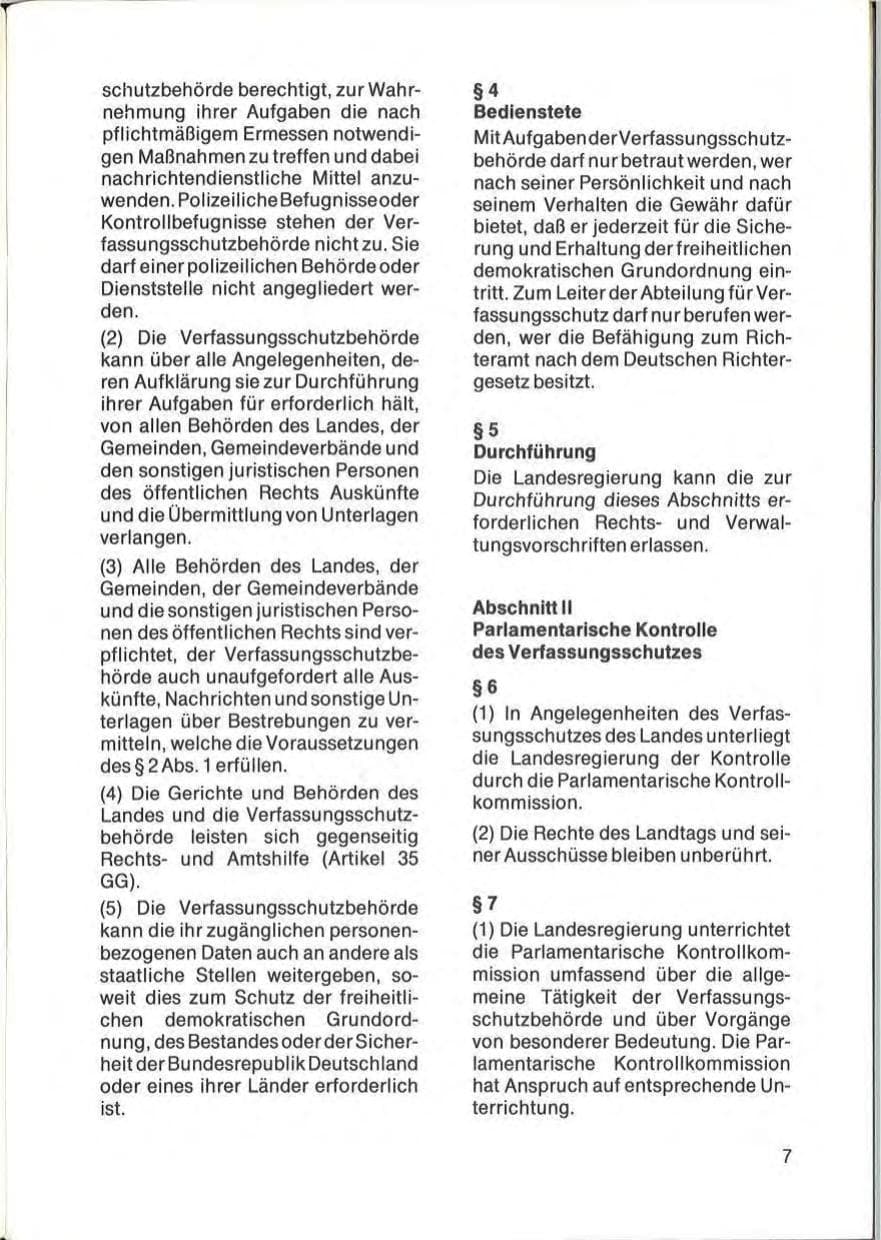 Seite 9 des Verfassungsschutzbericht 1982 Schleswig-Holstein
