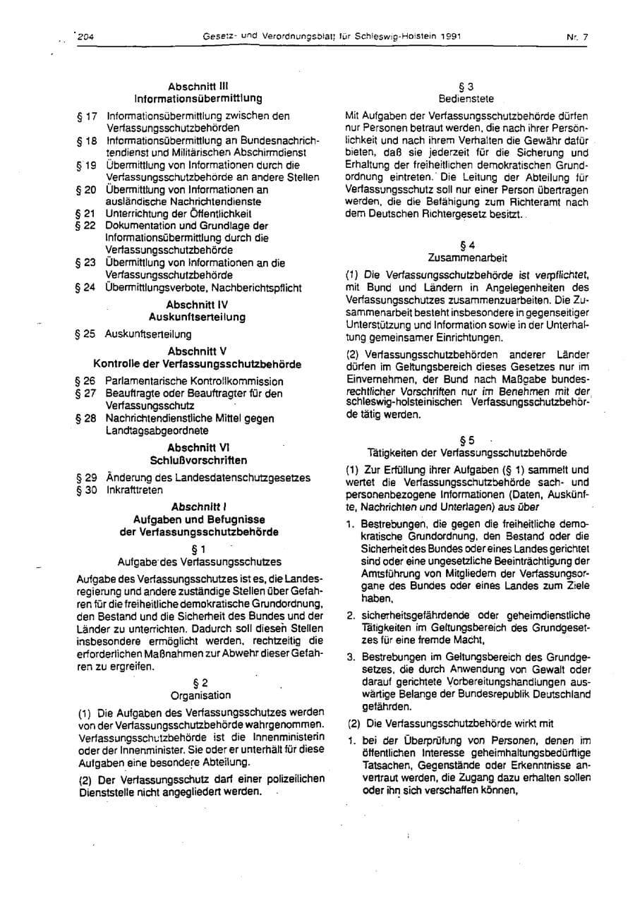 Seite 81 des Verfassungsschutzbericht 1993 Schleswig-Holstein