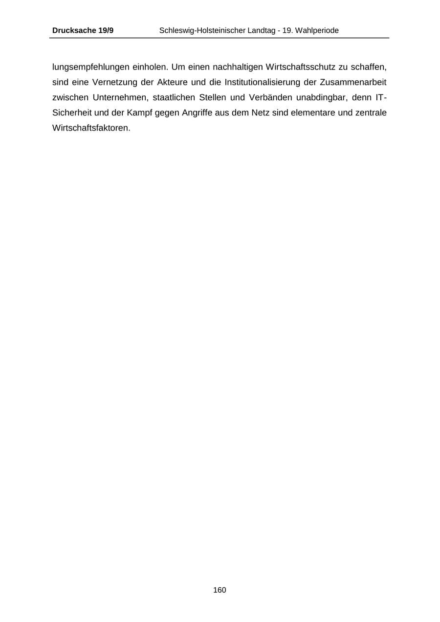 Seite 160 des Verfassungsschutzbericht 2016 Schleswig-Holstein