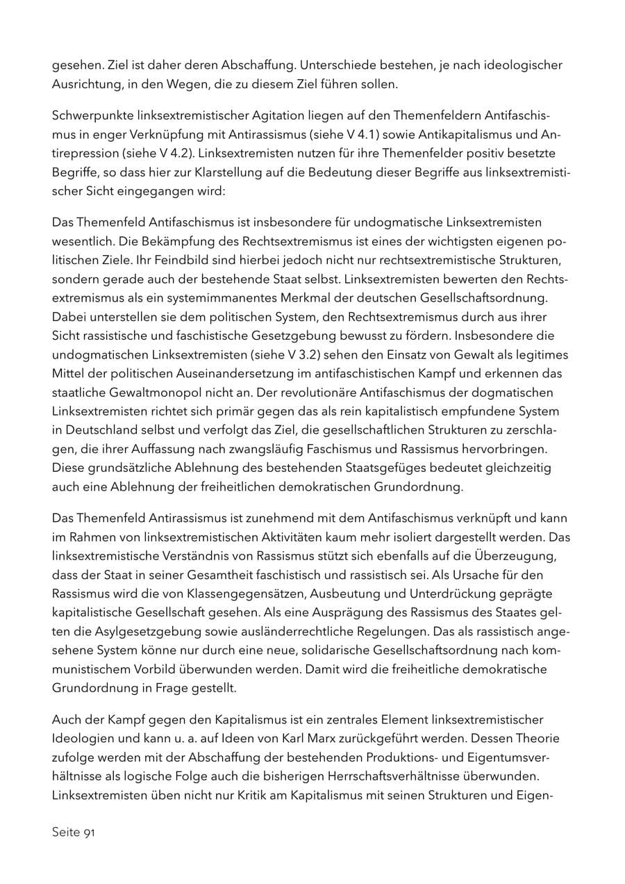 Seite 104 des Verfassungsschutzbericht 2017 Schleswig-Holstein