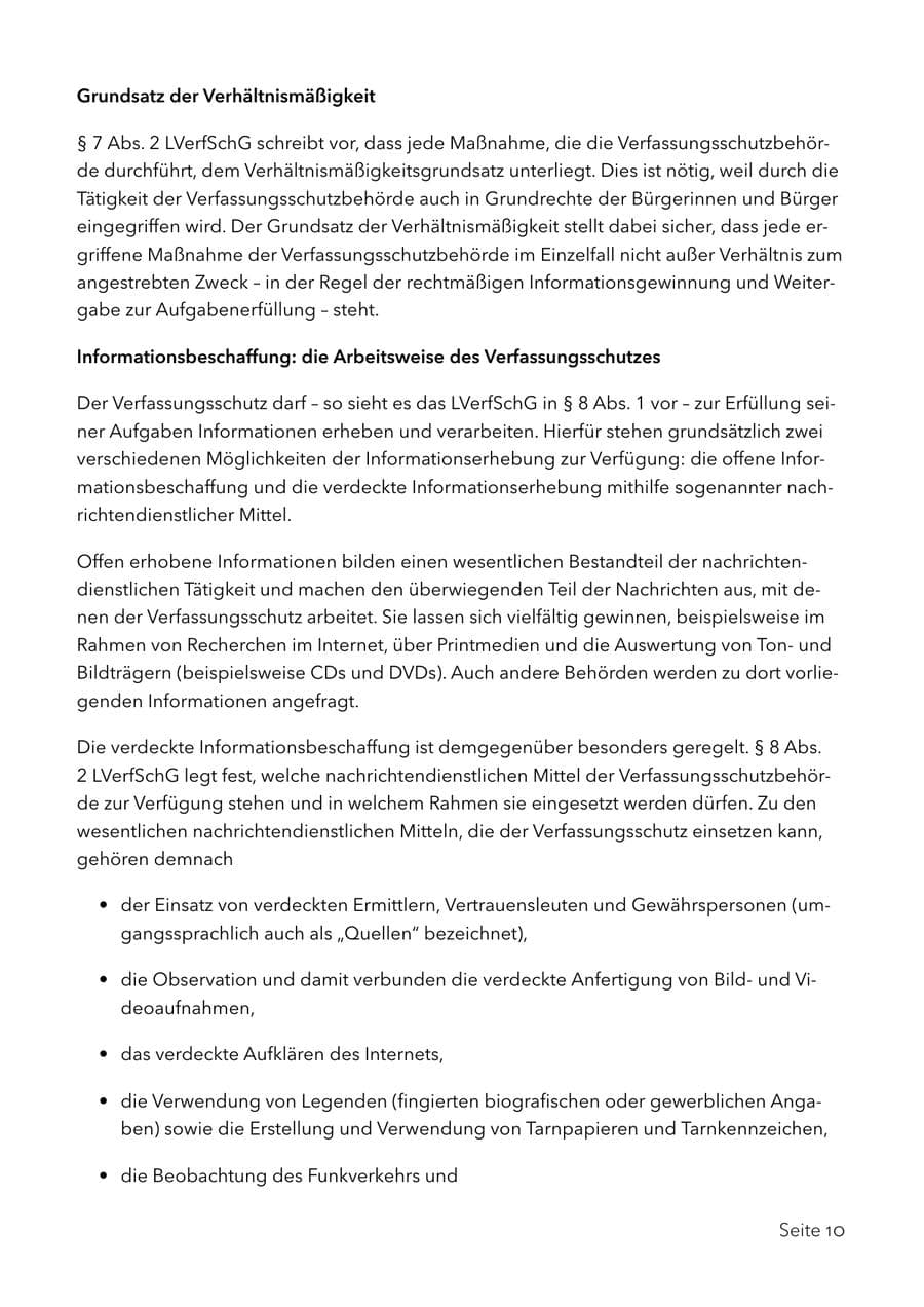 Seite 23 des Verfassungsschutzbericht 2017 Schleswig-Holstein