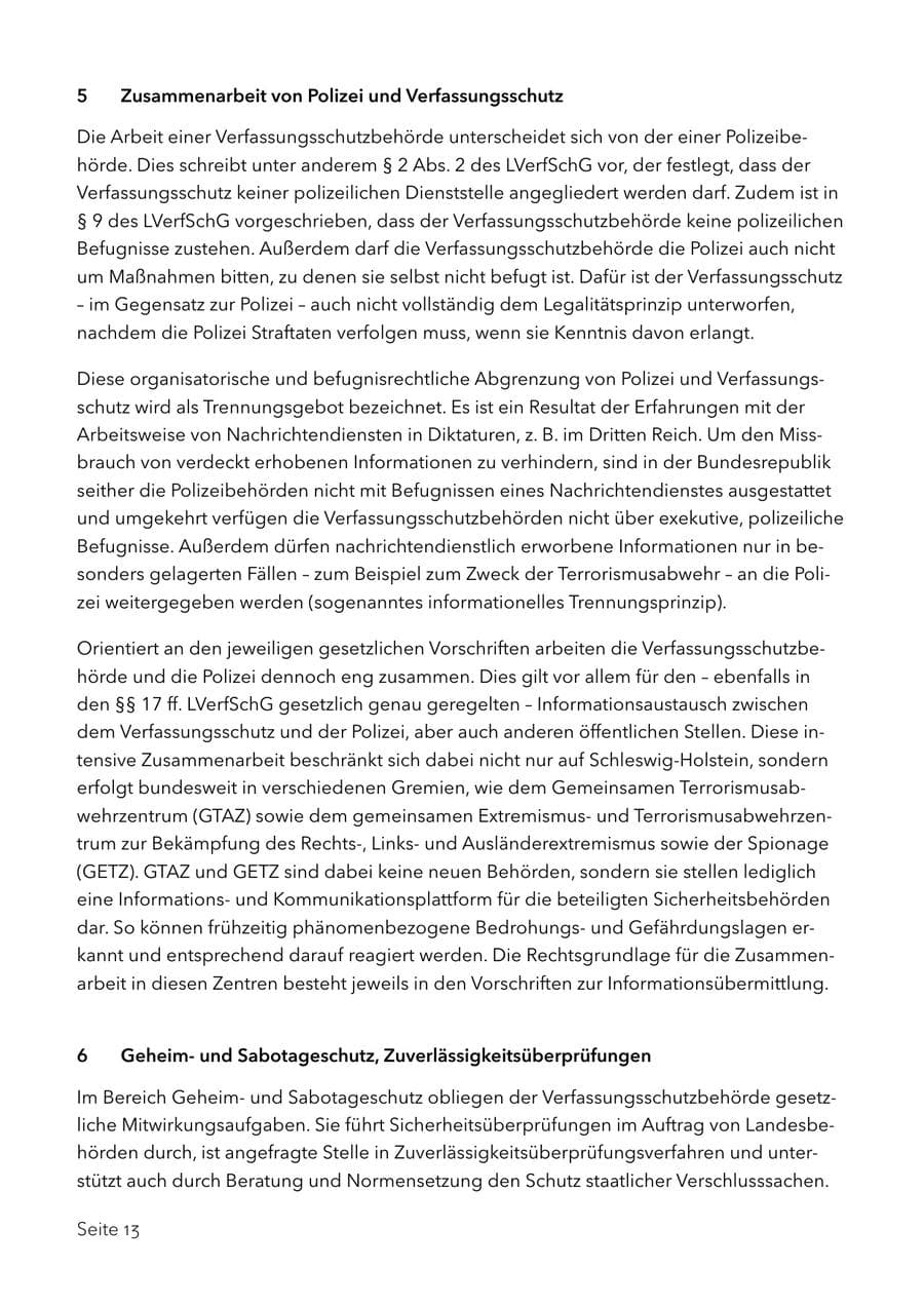 Seite 26 des Verfassungsschutzbericht 2017 Schleswig-Holstein