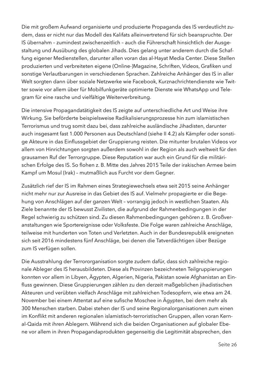 Seite 39 des Verfassungsschutzbericht 2017 Schleswig-Holstein