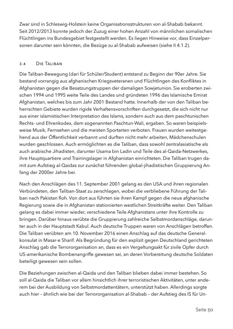 Seite 43 des Verfassungsschutzbericht 2017 Schleswig-Holstein
