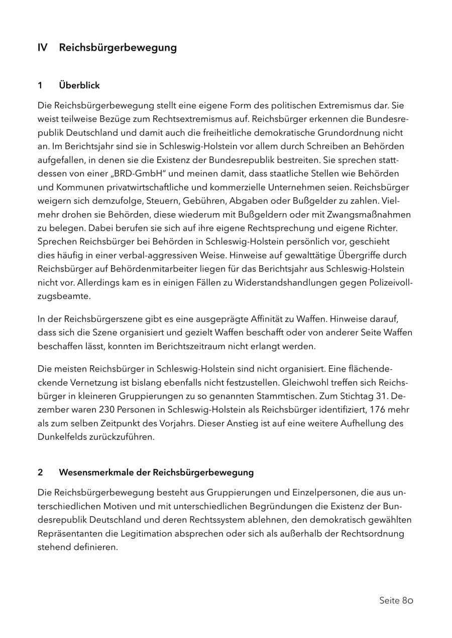 Seite 93 des Verfassungsschutzbericht 2017 Schleswig-Holstein