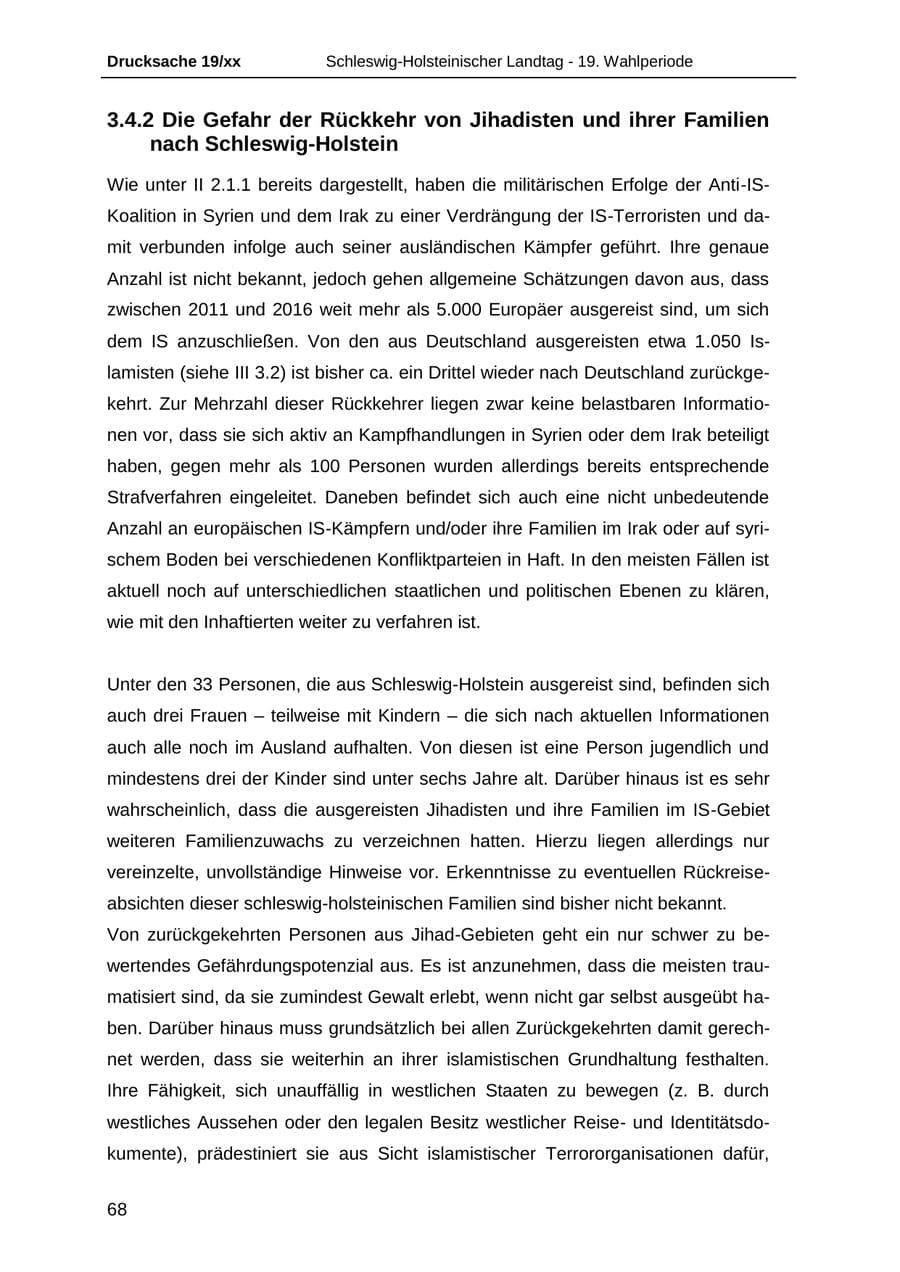 Seite 80 des Verfassungsschutzbericht 2018 Schleswig-Holstein