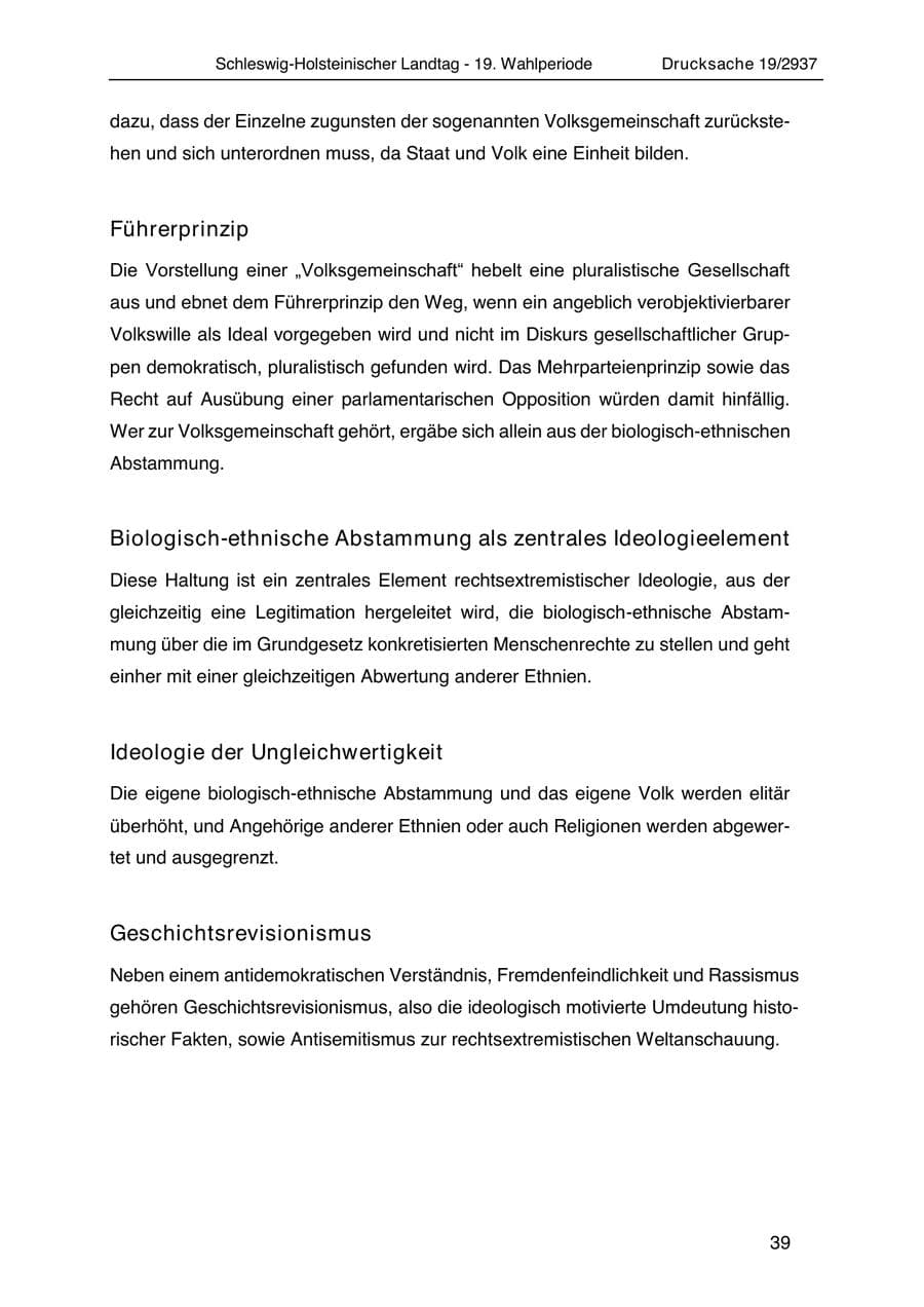 Seite 51 des Verfassungsschutzbericht 2020 Schleswig-Holstein