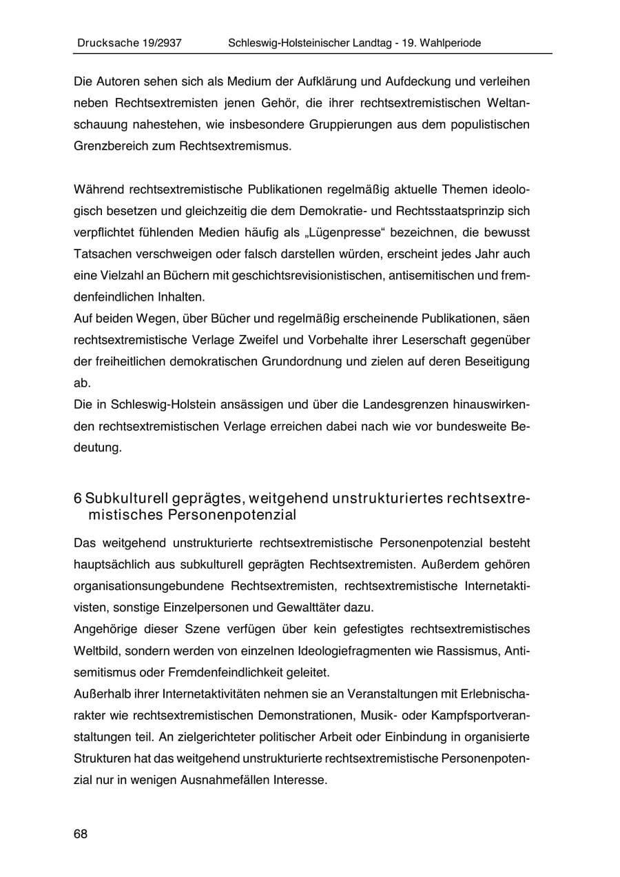 Seite 80 des Verfassungsschutzbericht 2020 Schleswig-Holstein