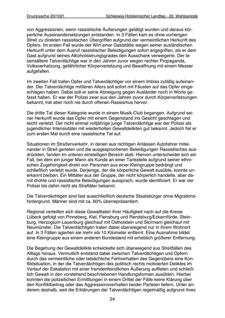 Seite 26 des Verfassungsschutzbericht 2022 Schleswig-Holstein