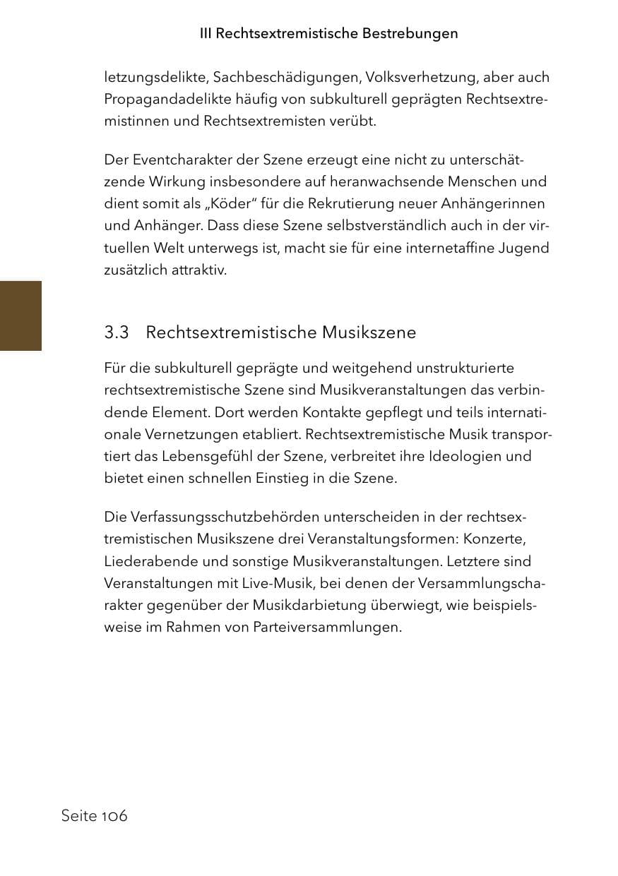Seite 130 des Verfassungsschutzbericht 2023 Schleswig-Holstein