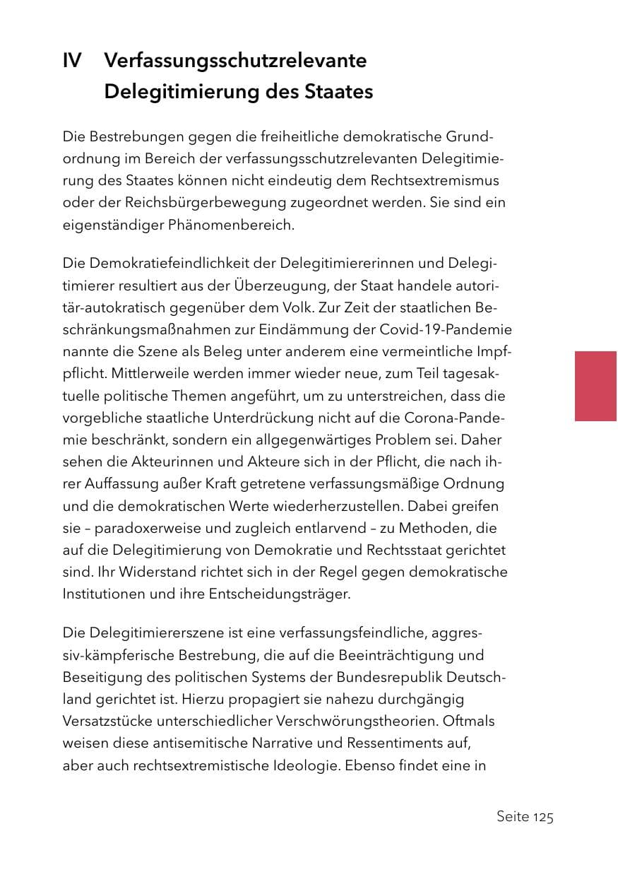 Seite 149 des Verfassungsschutzbericht 2023 Schleswig-Holstein