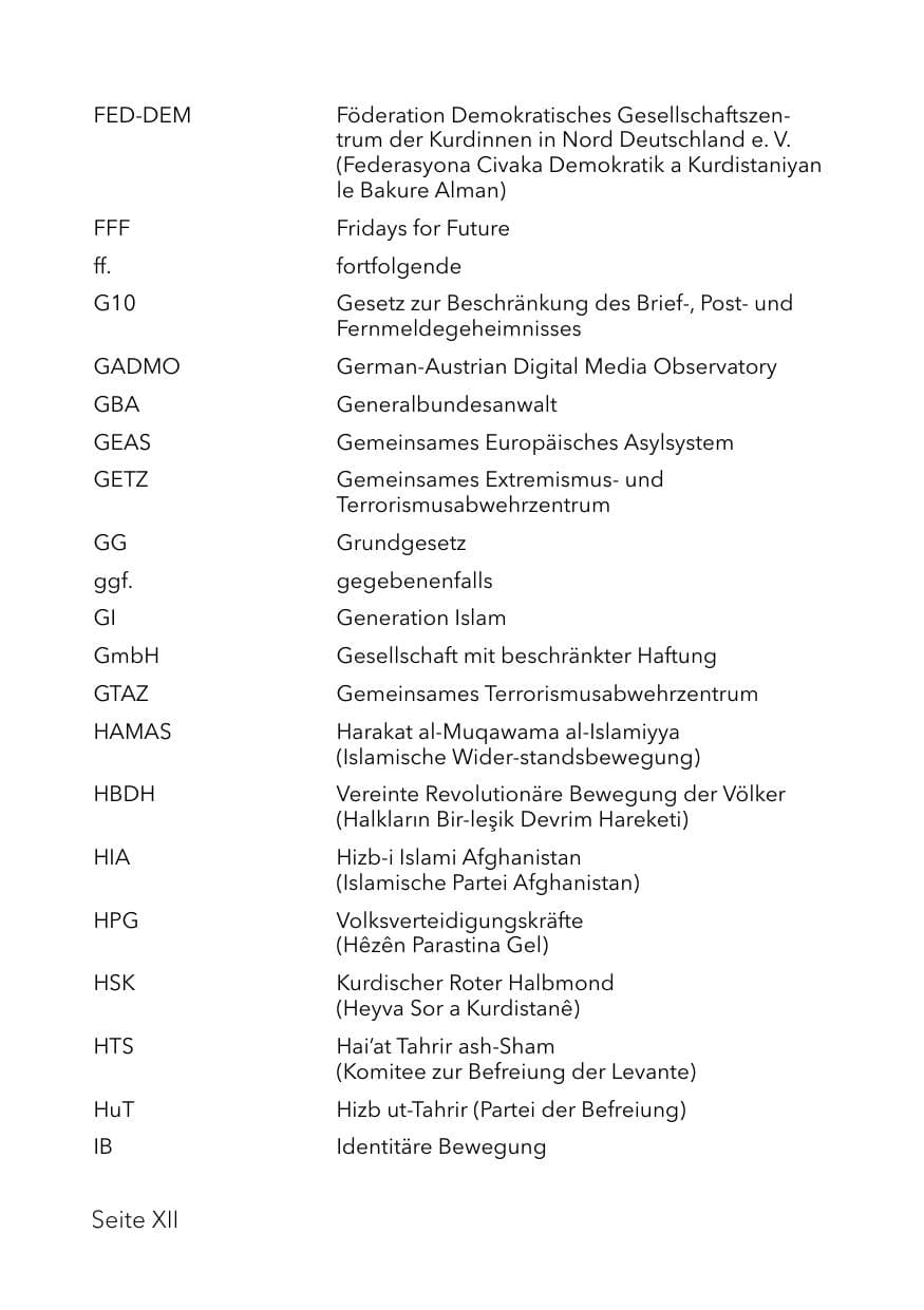 Seite 16 des Verfassungsschutzbericht 2023 Schleswig-Holstein