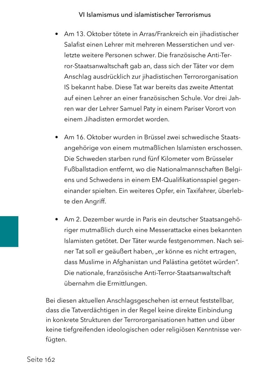 Seite 186 des Verfassungsschutzbericht 2023 Schleswig-Holstein