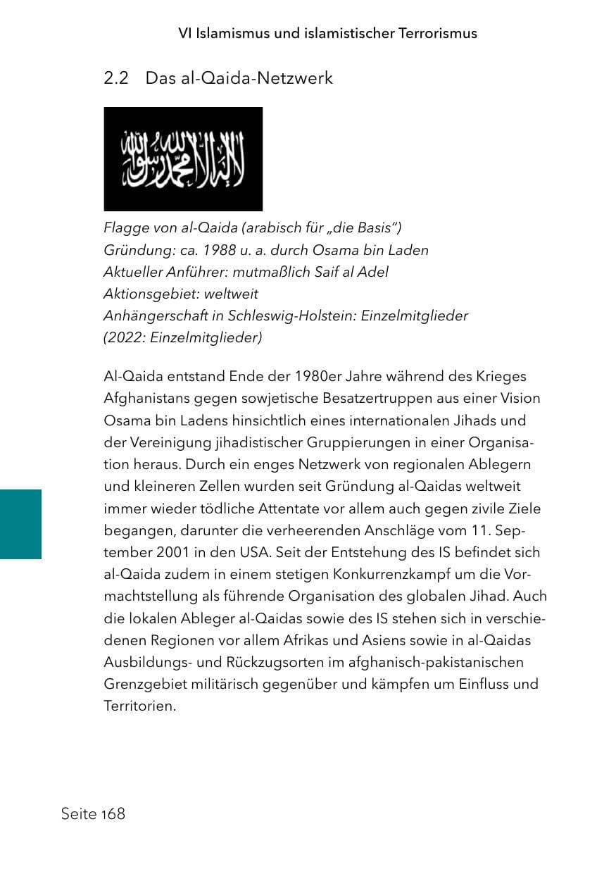 Seite 192 des Verfassungsschutzbericht 2023 Schleswig-Holstein