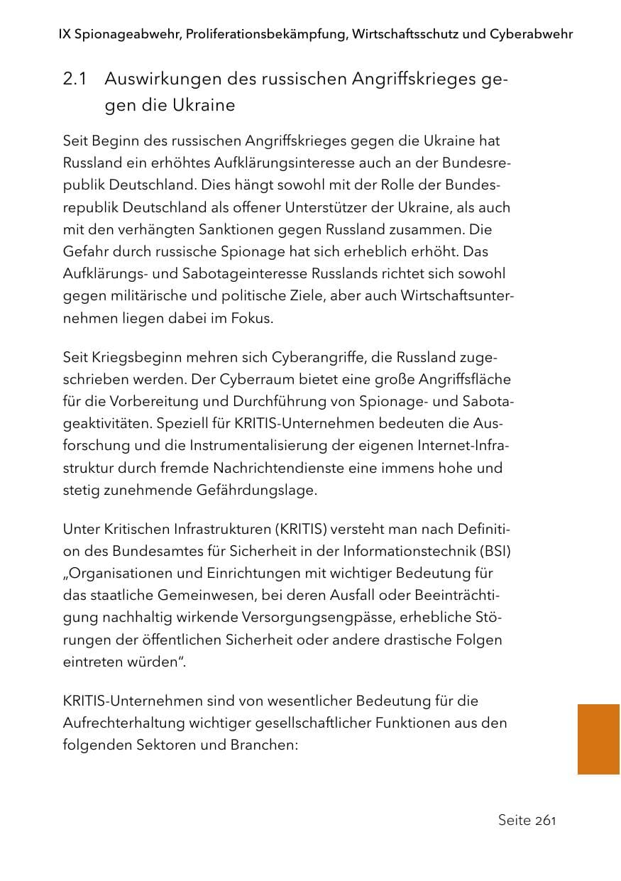 Seite 285 des Verfassungsschutzbericht 2023 Schleswig-Holstein