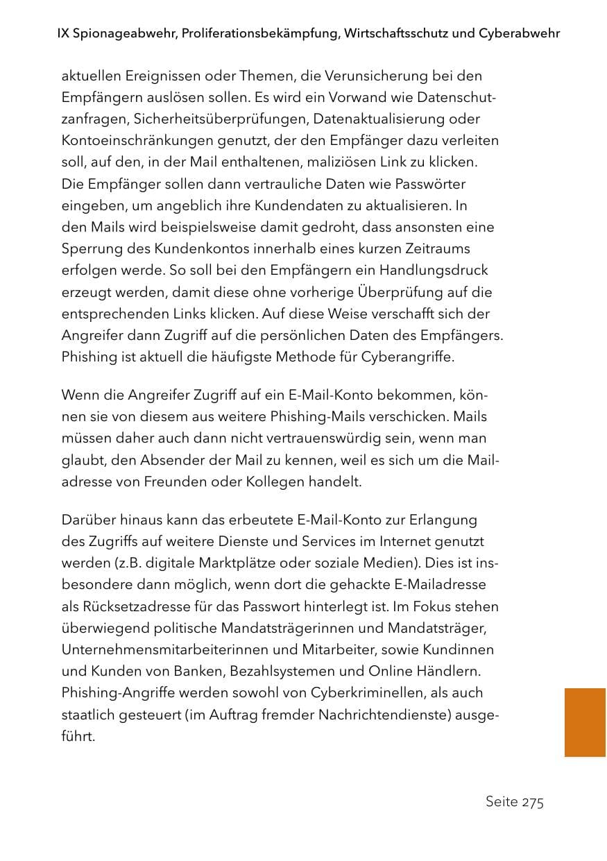Seite 299 des Verfassungsschutzbericht 2023 Schleswig-Holstein