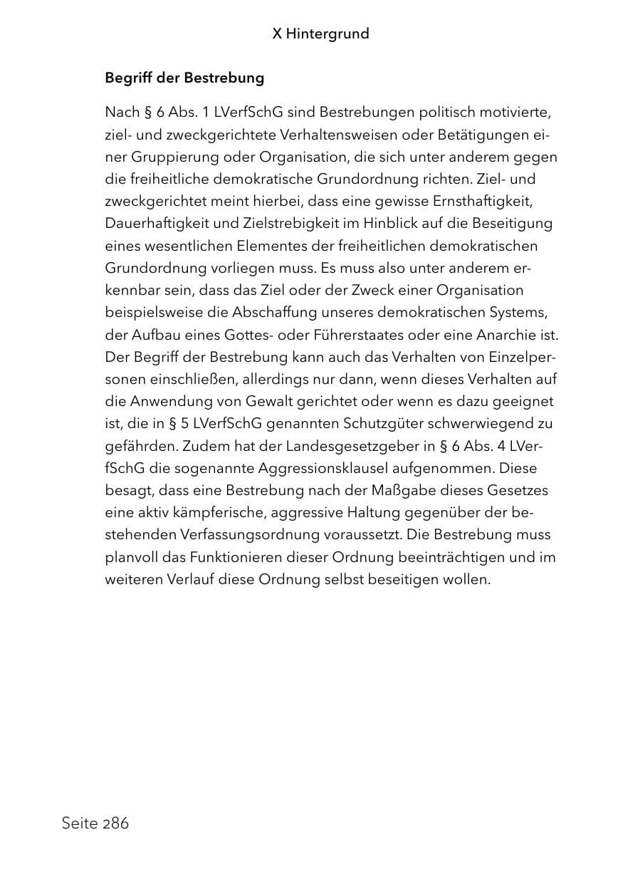 Seite 310 des Verfassungsschutzbericht 2023 Schleswig-Holstein