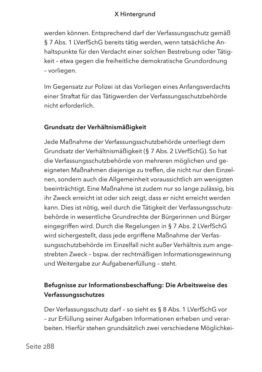 Seite 312 des Verfassungsschutzbericht 2023 Schleswig-Holstein