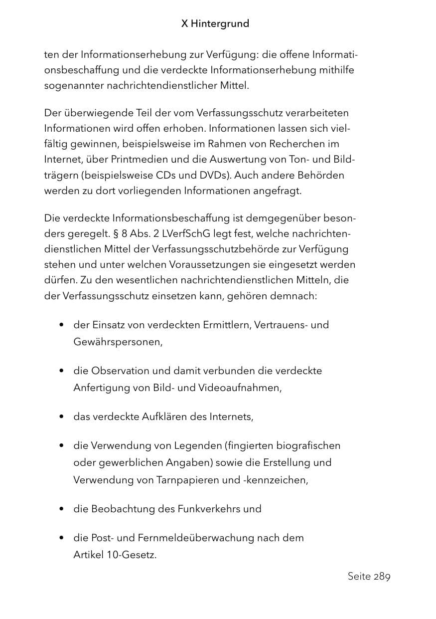 Seite 313 des Verfassungsschutzbericht 2023 Schleswig-Holstein