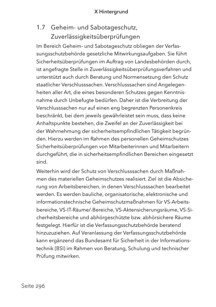 Seite 320 des Verfassungsschutzbericht 2023 Schleswig-Holstein