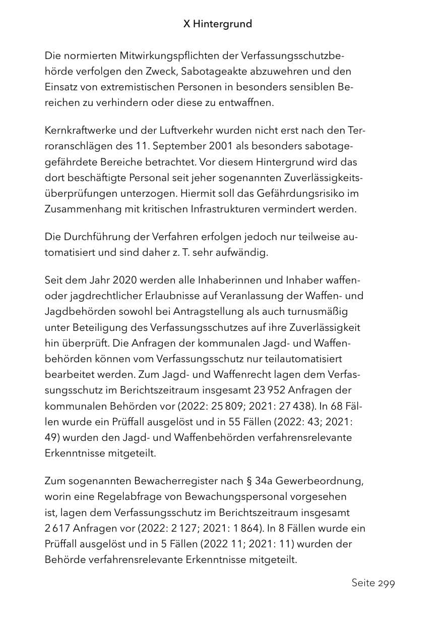 Seite 323 des Verfassungsschutzbericht 2023 Schleswig-Holstein