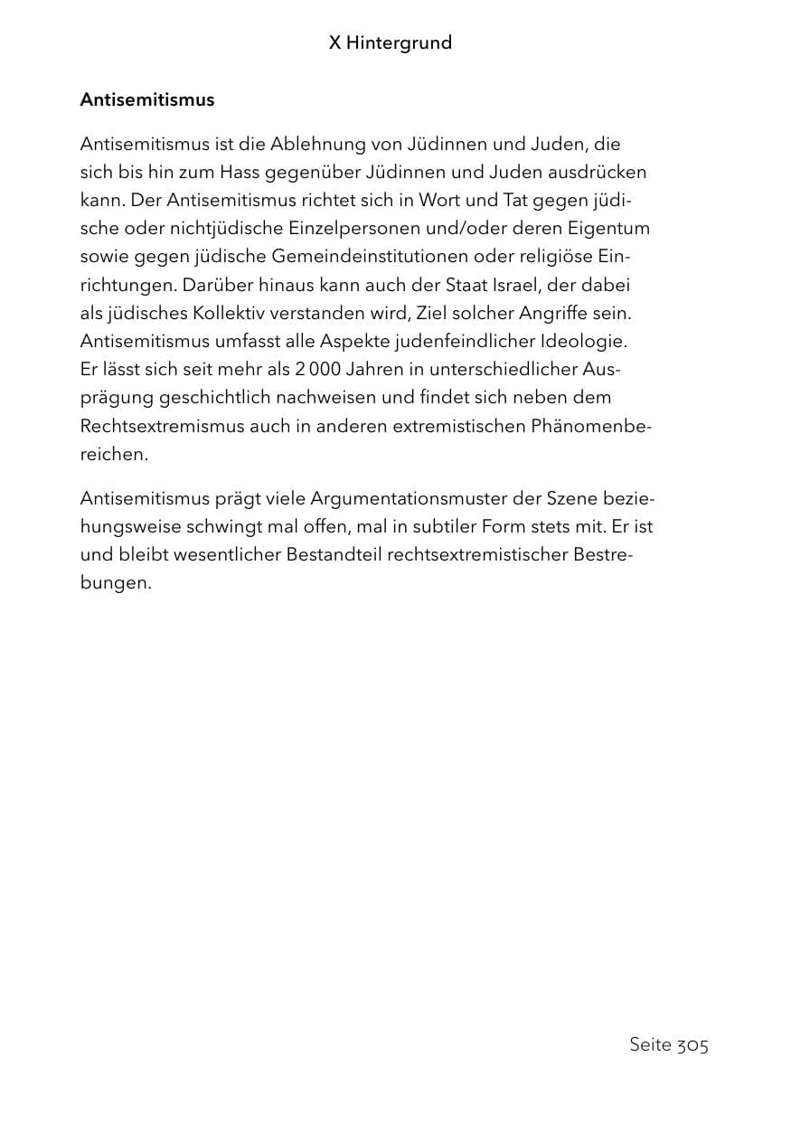 Seite 329 des Verfassungsschutzbericht 2023 Schleswig-Holstein