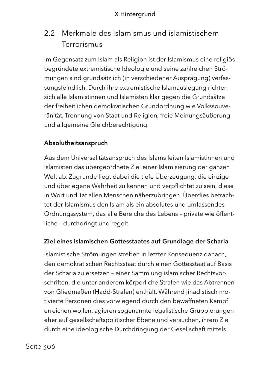 Seite 330 des Verfassungsschutzbericht 2023 Schleswig-Holstein