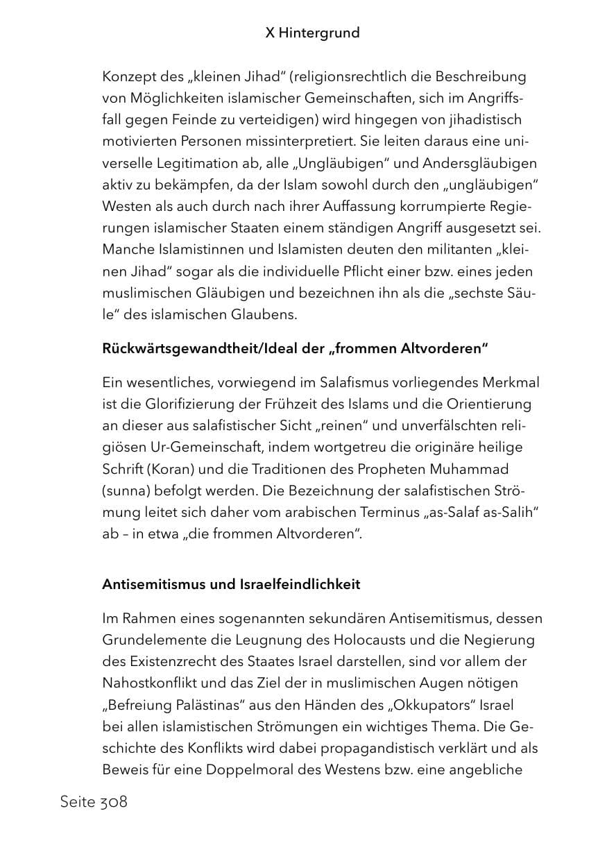 Seite 332 des Verfassungsschutzbericht 2023 Schleswig-Holstein