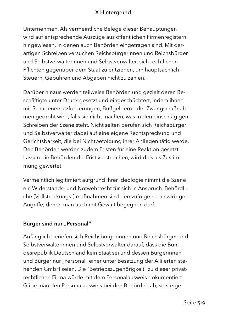 Seite 343 des Verfassungsschutzbericht 2023 Schleswig-Holstein
