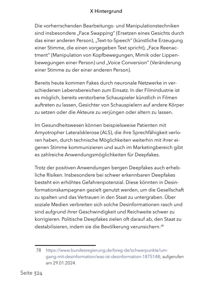 Seite 348 des Verfassungsschutzbericht 2023 Schleswig-Holstein