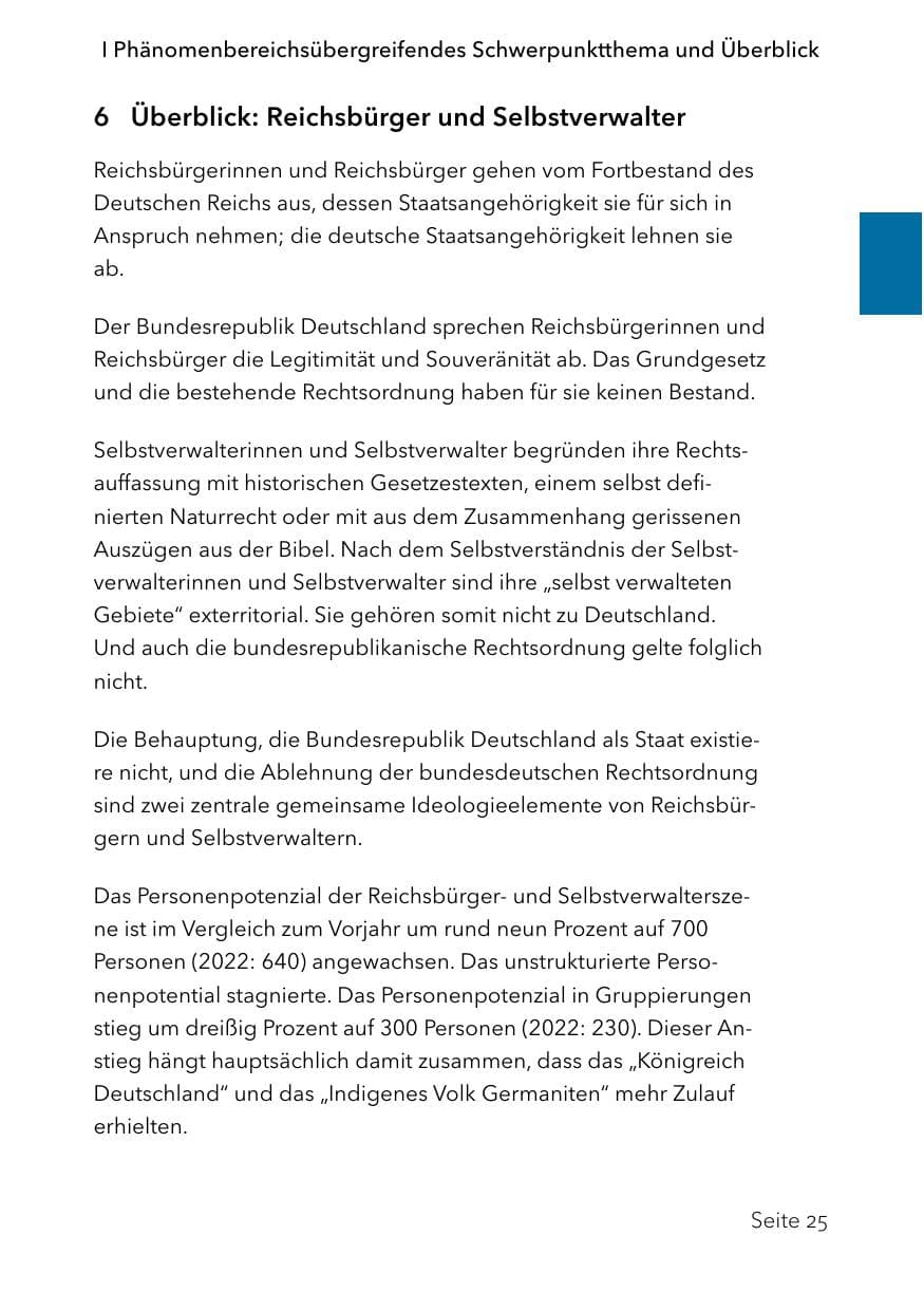 Seite 49 des Verfassungsschutzbericht 2023 Schleswig-Holstein