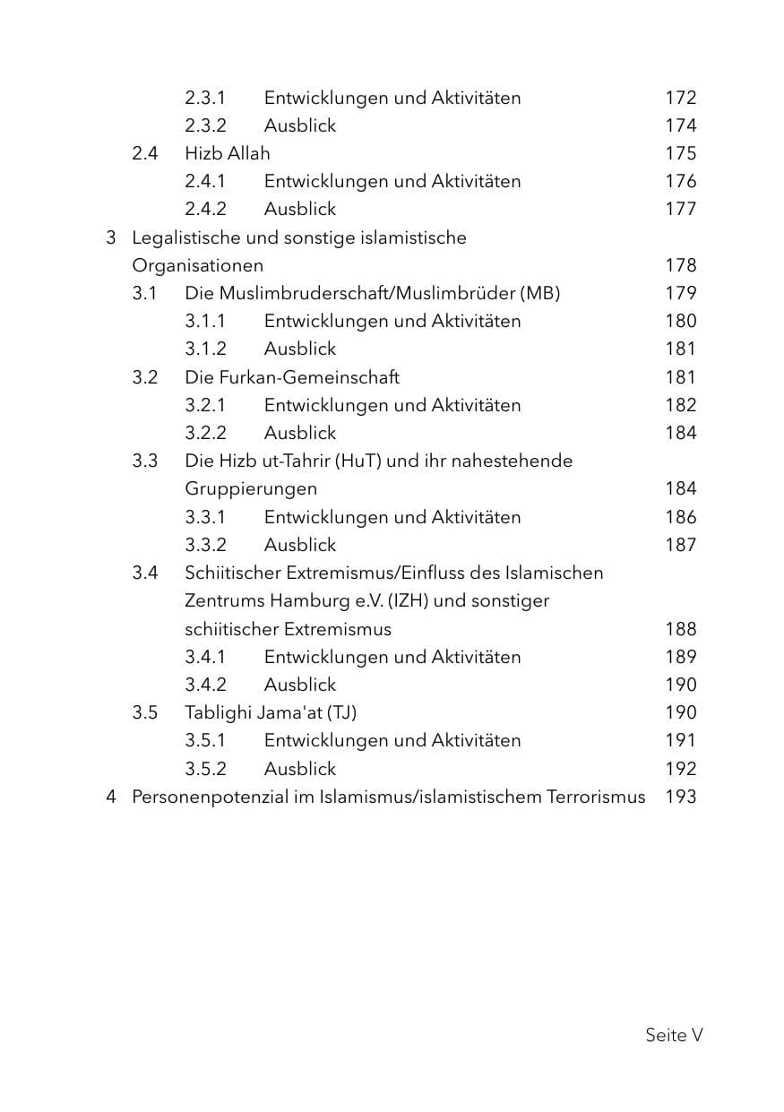 Seite 9 des Verfassungsschutzbericht 2023 Schleswig-Holstein