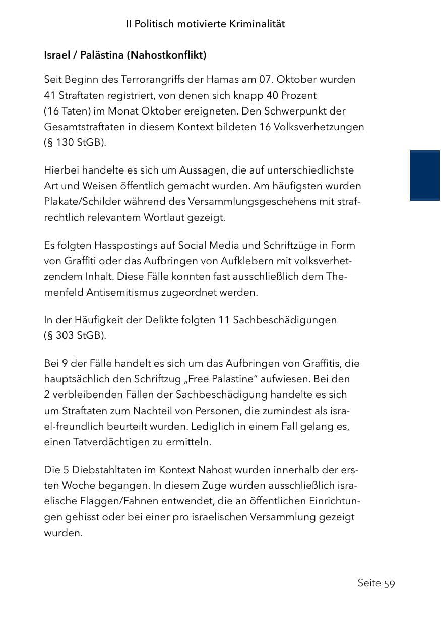 Seite 83 des Verfassungsschutzbericht 2023 Schleswig-Holstein