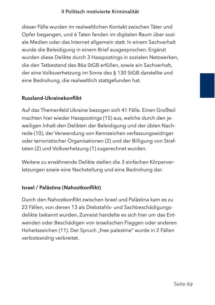 Seite 93 des Verfassungsschutzbericht 2023 Schleswig-Holstein
