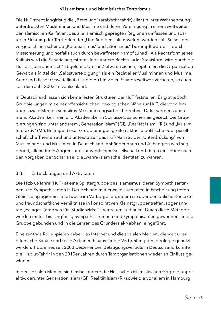 Seite 148 des Verfassungsschutzbericht 2024 Schleswig-Holstein
