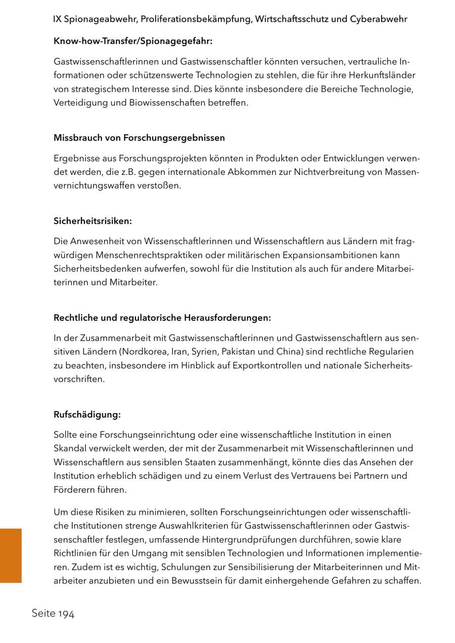 Seite 211 des Verfassungsschutzbericht 2024 Schleswig-Holstein