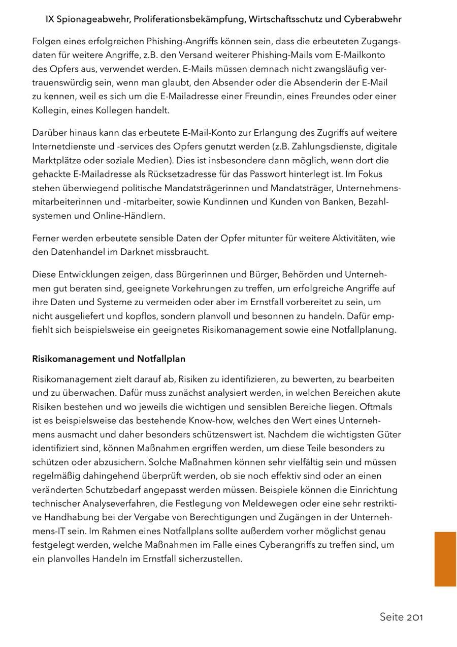 Seite 218 des Verfassungsschutzbericht 2024 Schleswig-Holstein
