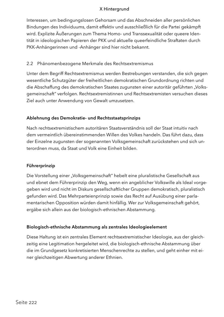 Seite 239 des Verfassungsschutzbericht 2024 Schleswig-Holstein