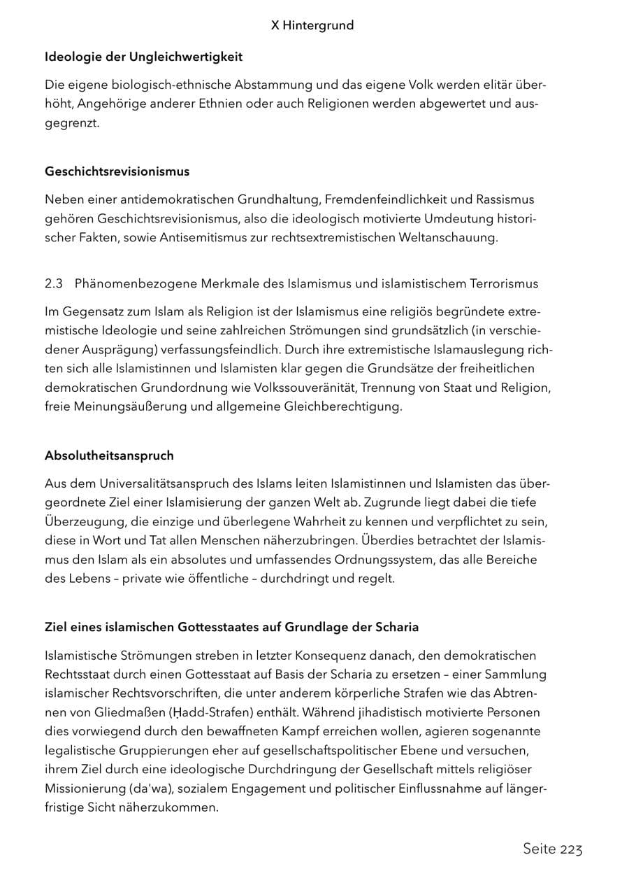 Seite 240 des Verfassungsschutzbericht 2024 Schleswig-Holstein