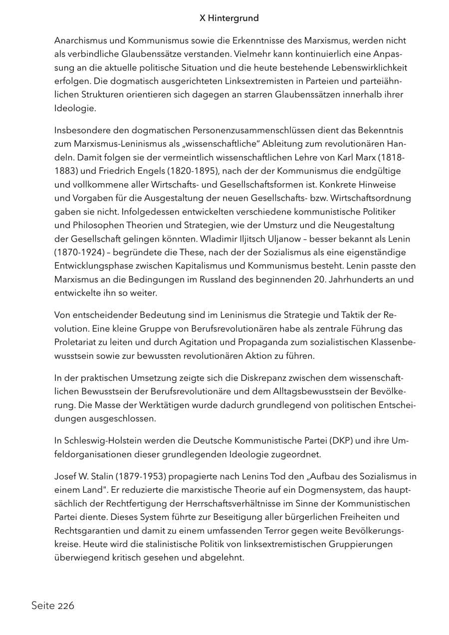 Seite 243 des Verfassungsschutzbericht 2024 Schleswig-Holstein