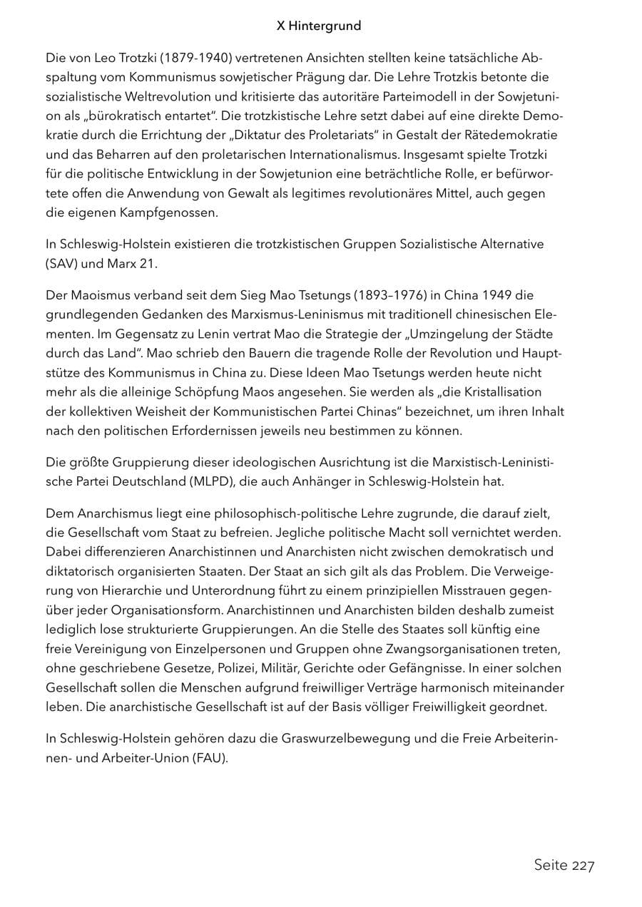 Seite 244 des Verfassungsschutzbericht 2024 Schleswig-Holstein