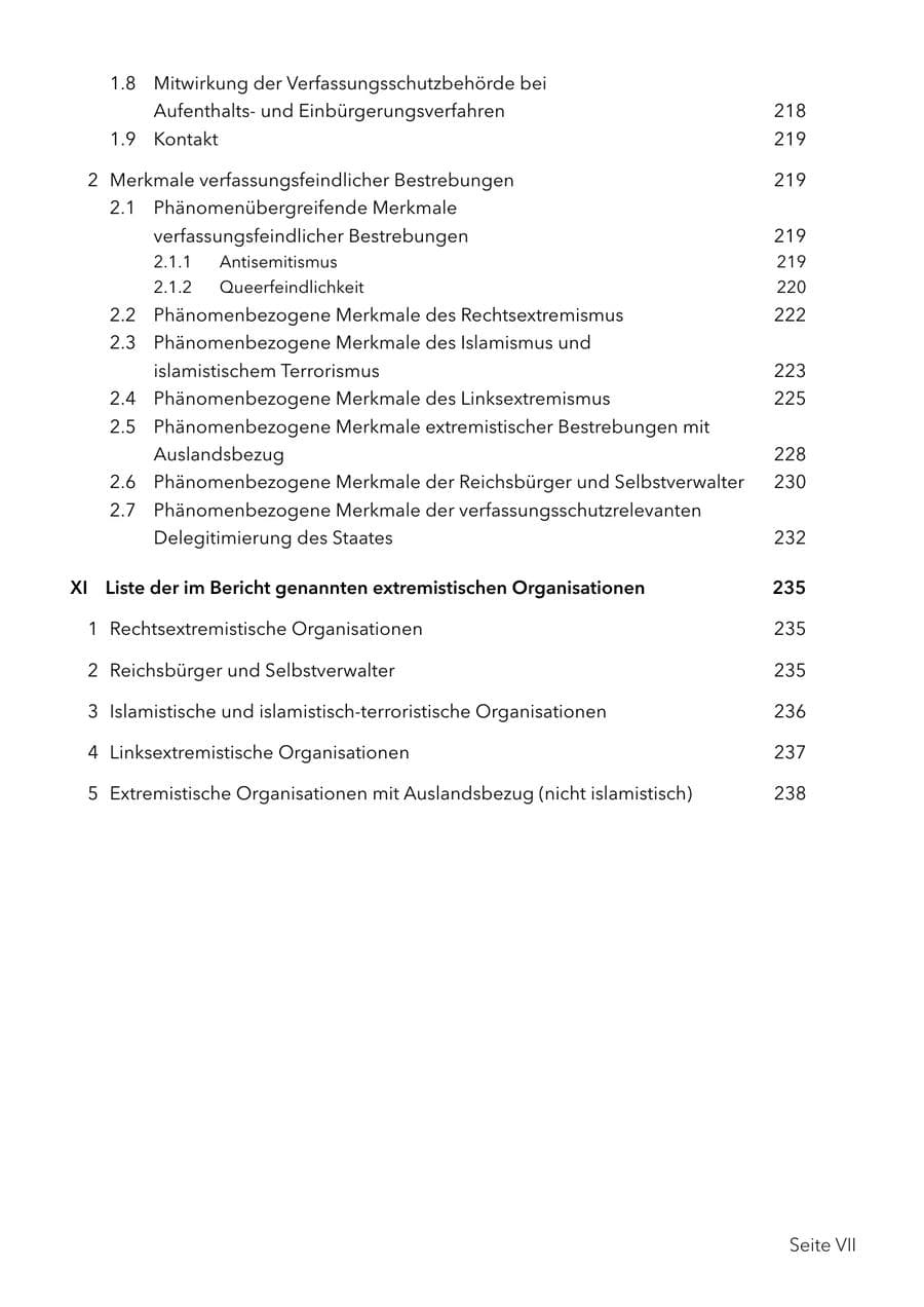 Seite 9 des Verfassungsschutzbericht 2024 Schleswig-Holstein