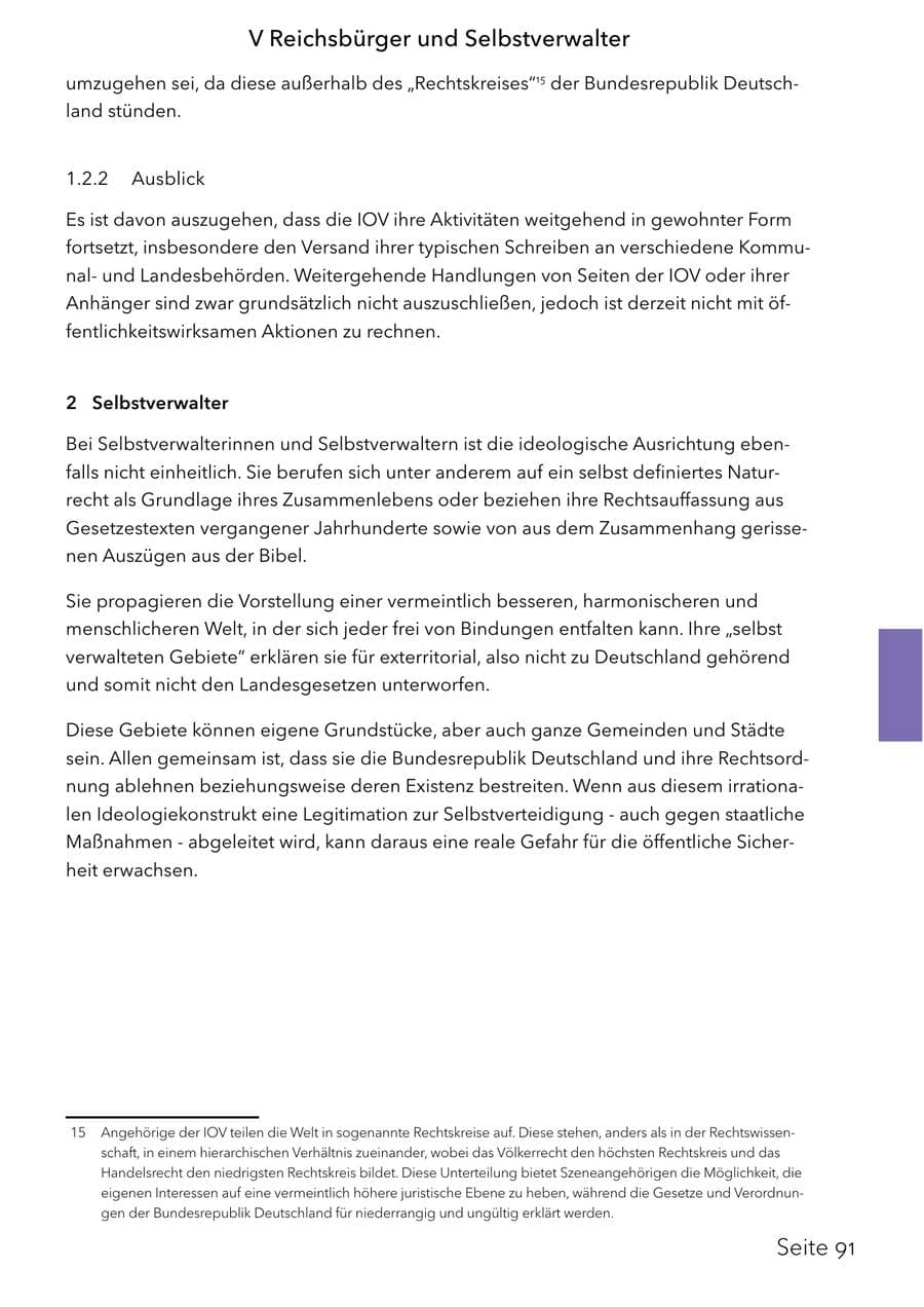 Seite 107 des Verfassungsschutzbericht 2025 Schleswig-Holstein