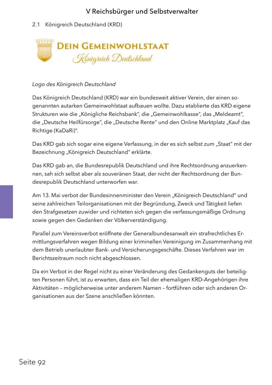 Seite 108 des Verfassungsschutzbericht 2025 Schleswig-Holstein