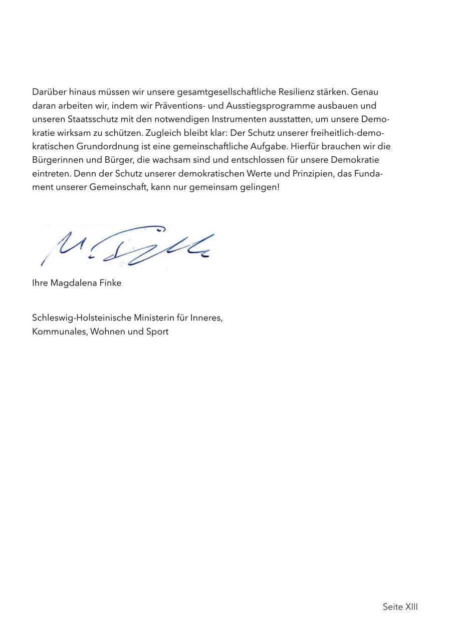 Seite 16 des Verfassungsschutzbericht 2025 Schleswig-Holstein
