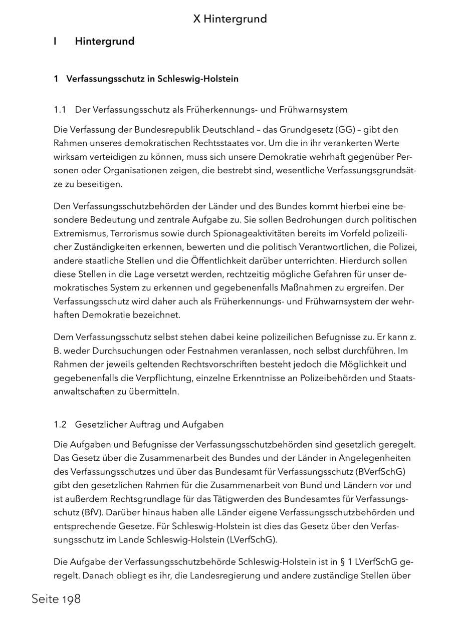Seite 214 des Verfassungsschutzbericht 2025 Schleswig-Holstein